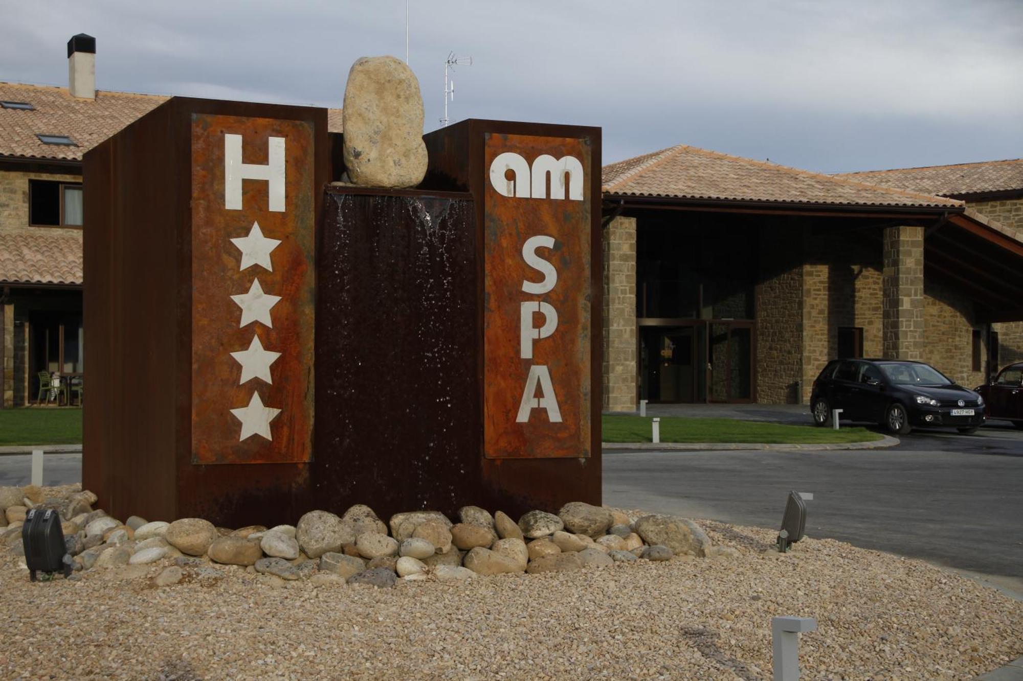 Hotel Spa Aguas De Los Mallos Murillo de Gállego Zewnętrze zdjęcie